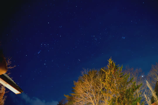 写真：夜空